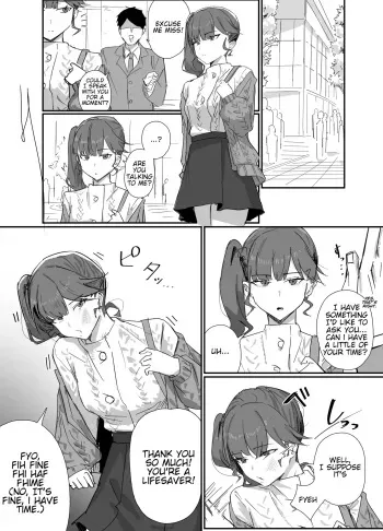Just fixing the pose and expression - 4p manga cover