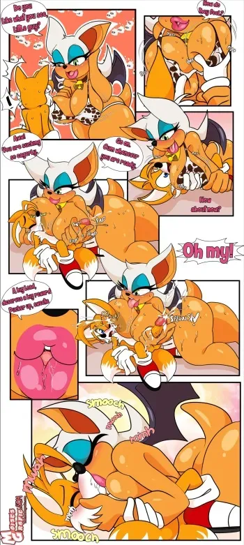 [MoisesGrafic] Kissing Tails (Sonic the Hedgehog) manga cover
