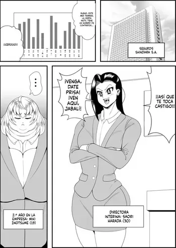 La venganza de la mujer gorda IA TRASLATE (MTL) manga cover