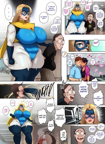 [Bittercream] Blonde Blazer in Big Trouble [English] [Uncensored] (Dispatch) manga cover