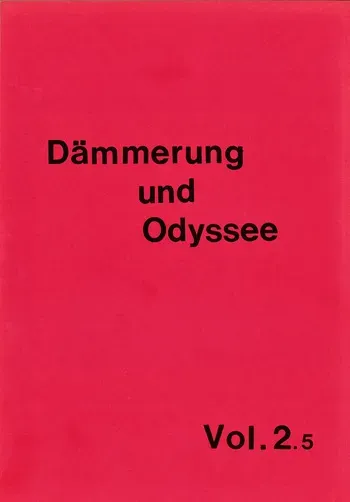 [Dairoku Risei no Nekko no Kai / The Sixth Root of Reason Association (Various)] Dämmerung Und Odyssee Vol. 2.5 - Twilight Wandering (1982) manga cover
