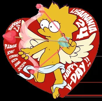 LisaMania 2024 (The Simpsons) manga cover
