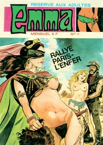 PFA - Emma #4 Rallye Paris-l'enfer manga cover