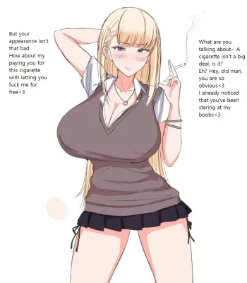 [Nanae] Shiro Gal JK-chan o Kousei Saseru Hanashi | A story about rehabilitating a white-gyaru JK [English] manga cover