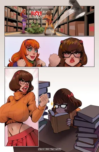 [Tortuga] Daphne, Velma and the minotaur manga cover