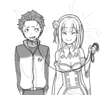 Emilia femdom manga cover