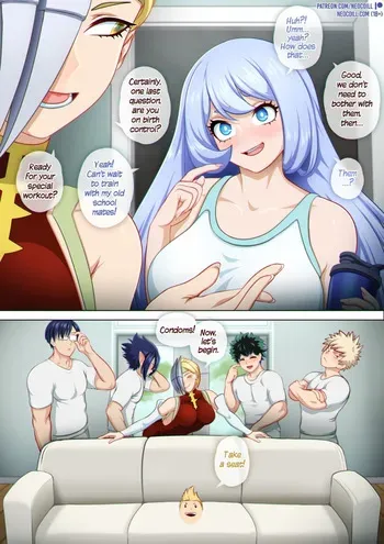 [NeoCoill] Training Twist (My Hero Academia) manga cover
