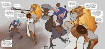 [ArbuzBudesh] Dawnbreaker n Meepo (DOTA 2) [unfinished] manga cover