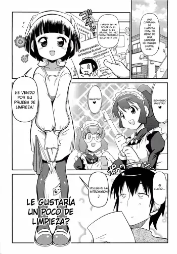 [Satsuki Itsuka] Cleaning wa Ikaga deshou? | Le gustaría un poco de limpieza? (Byuu Byuu Bitch) [Spanish] manga cover