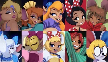 [Tovio Rogers] Mouse Girls set + Extras manga cover