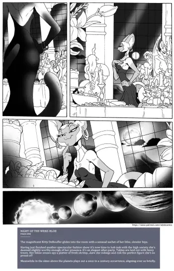 [Rabid] Night of the Were-Blob manga cover