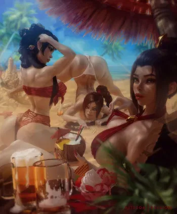 [EcchiOni] Fire Nation Girls manga cover