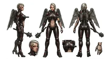 Wolfenstein Parody: Valkyrie Battle Maiden [AI Generated] manga cover