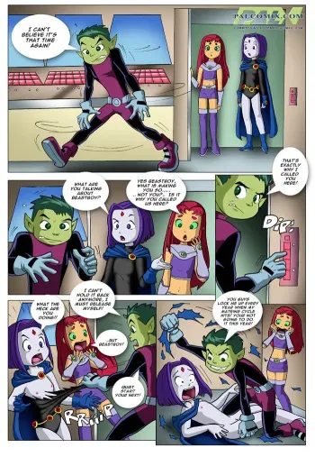 [Palcomix] Beastboy Mating Season (Teen Titans) [English] manga cover