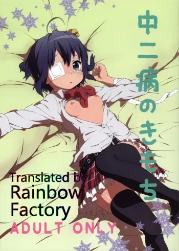 (CT21) [Tengudou (Tengudake)] Chuunibyou no Kimochi (Chuunibyou demo Koi ga Shitai!) [English] [Rainbow Factory Production] manga cover