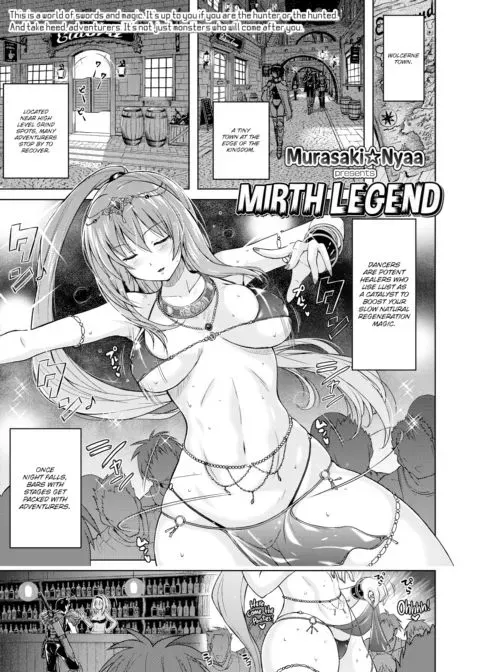 Mirth Legend manga cover