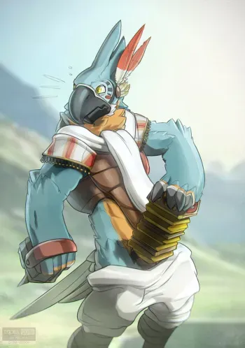 [Todex] Kass (The Legend of Zelda: Breath of the Wild) manga cover