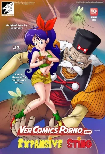 [Locofuria, Voltesfibz] Expansive Sting #3 (Dragon Ball Z) [Spanish] manga cover