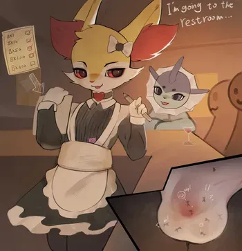 [ti-suger] Special Services of Braixen manga cover