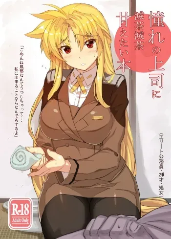 [Studio Himawari (Himukai Kyousuke)] Akogare no Joushi ni Mechamecha Amaetai Hon (Mahou Shoujo Lyrical Nanoha) [Digital] manga cover