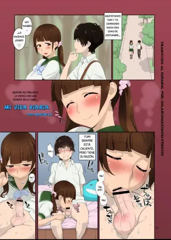 (C82) [P Shoukai (Marumiya)] Boku no Nichijou | My everyday life (Momo-an 25) [Spanish] [Colorized] manga cover