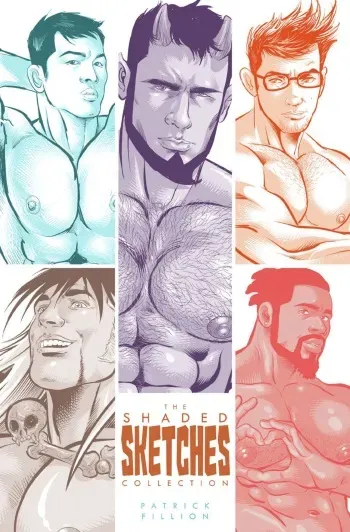 The Shaded Sketches Collection: Patrick Fillion manga cover
