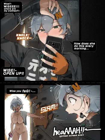 [AlterKyon] Gray-haired Belle's power spike (Zenless Zone Zero) manga cover