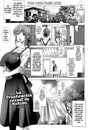 [Oobayashi Mori] Kotoko wa Isshou Yokkyuu Fuman | La Frustración Sexual de Kotoko Ch. 2 (ANGEL Club 2015-05) [Spanish] [V] manga cover