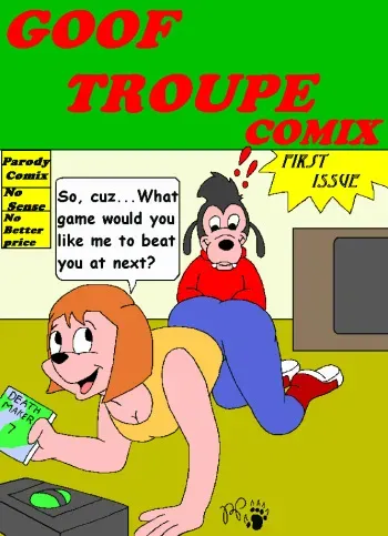 [Kthanid] Goof Troupe Comix #1: Games Goofs Play (Goof Troop) manga cover
