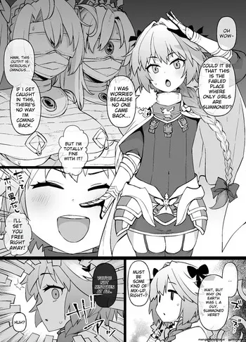 [Kusayarou] FGO MC Tokuiten - Astolfo Otokonoko & Futanari Nyotaika Hen (Fate Grand Order) [MTL] manga cover