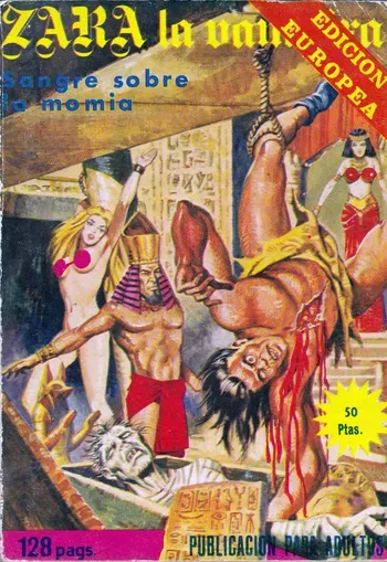 Zara la Vampira #30 (Sangre sobre la momia) [Spanish] manga cover