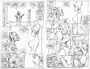 [Ksennin] Fantastic Four, Earth Girls Ain't Easy: The Balcony Scene (Updated) manga cover