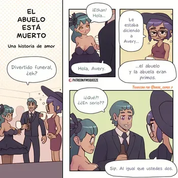 [fmsqueeze] Grandpa is Dead - A Love Story (Spanish) [Dogie Gamer] manga cover