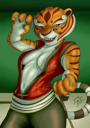 [SacrificAbominat] Master Tigress in Heat (Kung-Fu Panda) manga cover
