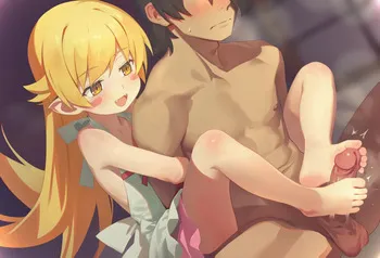 [幼月月] 忍野忍 靴コキ manga cover
