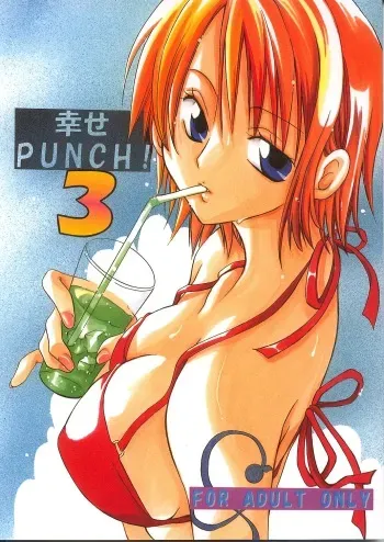 (C62) [KURIONE-SHA (YU-RI)] Shiawase Punch! 3 (One Piece) manga cover