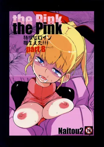 (C85) [Naitou2 (F4U)] the Pink - Tokusatsu Heroine Tsukamaeta!!! part B [English] [SMDC] manga cover