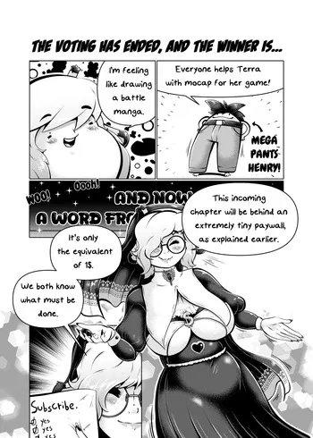 [The Kitty Named Terra (Mae-Mae)] Threesome Therapy EX manga cover