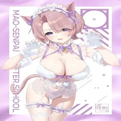 Mao-senpai After School [Doujinshi] manga cover
