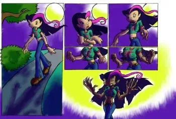 [silverbulletproof] Juniper Wolf (The Life and Times of Juniper Lee) manga cover