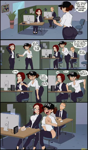 [Shadman, various] FBI/Stacey comics manga cover