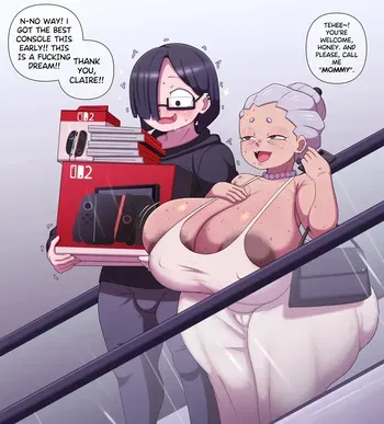 [Jackov] Claire being a Sugar Mama (Oc) manga cover