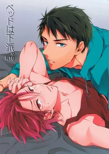 (SUPERKansai20) [SKYJACK (Kitajima)] Bed wa Shita-ha. (Free!) manga cover