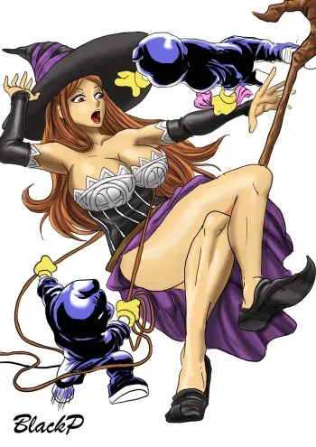 [blackprof] The kidnap of Sorceress manga cover