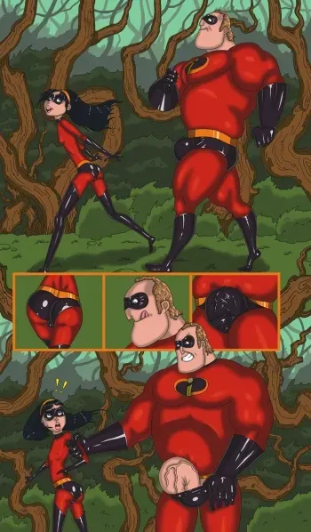 [Mnogobatko] The Incredibles manga cover