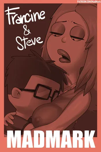 [MADMark] Francine and Steve (American Dad) manga cover
