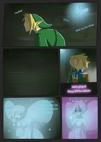 [Darkhatboy] Song of the Mind (The Legend of Zelda) manga cover