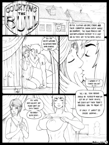 [Albatross] Courting the Bull manga cover