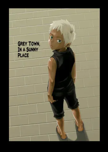 Grey Town, in a Sunny Place manga cover