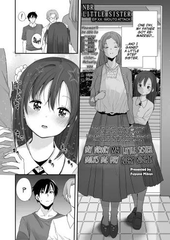 Atarashiku Dekita Ore no Imouto ga Maiban Yobai shitekuru | My Newly Met Little Sister Milks Me Dry Every Night! manga cover
